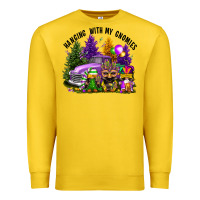 Lemon mardi gras hanging with my gnomies Premium Sweatshirt - FaDigitalArtStudio