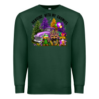 Sports Green mardi gras hanging with my gnomies Premium Sweatshirt - FaDigitalArtStudio