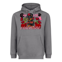 Storm My dog is my Valentine's Day Heavyweight Hoodie - FaDigitalArtStudio