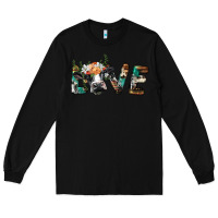 Black love with holstein cow Long Sleeve Tee - BarkalooDesign