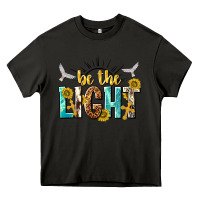 Asphalt be the light Heavy Core Tee - NancyCooperArtShop