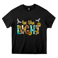 Black be the light Heavy Core Tee - NancyCooperArtShop