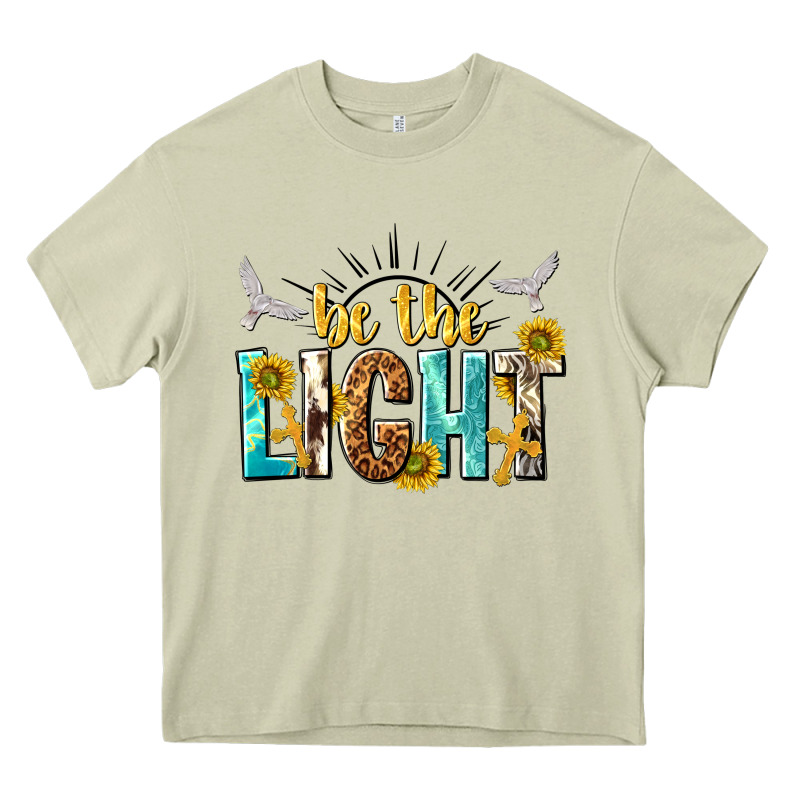 Be The Light Heavy Core Tee by NancyCooperArtShop | Teevron