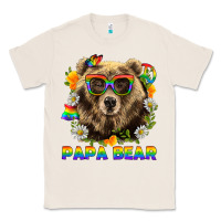 Natural Papa Bear Pride LGBTQ+ Classic Tee - BundleAndBundleShop