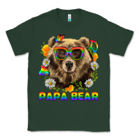 Sports Green Papa Bear Pride LGBTQ+ Classic Tee - BundleAndBundleShop
