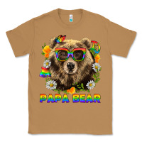 Toasted Coconut Papa Bear Pride LGBTQ+ Classic Tee - BundleAndBundleShop