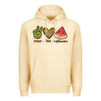 Pina Colada peace love watermelon Premium Hoodie - JahusDesignShop