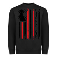 Black Pitbull Dad Heavyweight Sweatshirt - Bettercallsaul