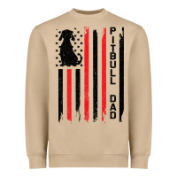 Mushroom Pitbull Dad Heavyweight Sweatshirt - Bettercallsaul