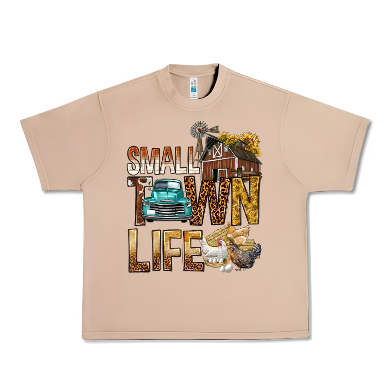 Small Town Life Urban Heavy Tee by BundleAndBundleShop | Teevron