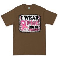 Cacao i wear pink for my mom breast cancer awareness Premium Tee - Jasminsmagicworld