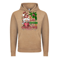 Vintage Coffee Pink Christmas hot cocoa and christmas movies Vintage Hoodie - NancyCooperArtShop