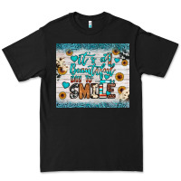Black it’s a beautiful day to smile Premium Tee - JahusDesignShop