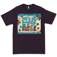 Plum it’s a beautiful day to smile Premium Tee - JahusDesignShop