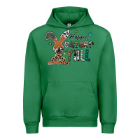 Emerald Happy Easter Y'all Urban Hoodie - CowhideDigitalArt