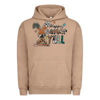 Pigment Burro Happy Easter Y'all Urban Hoodie - CowhideDigitalArt