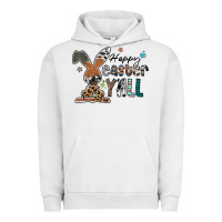Pigment Lunar Rock Happy Easter Y'all Urban Hoodie - CowhideDigitalArt