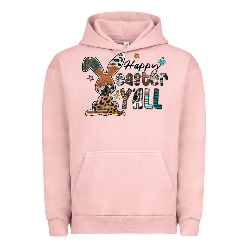 Happy Easter Y'all Urban Hoodie by CowhideDigitalArt | Teevron