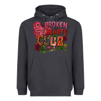Smoke Broken heart club Heavyweight Hoodie - FaDigitalArtStudio