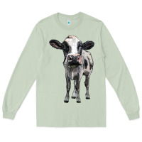 Matcha holstein cow Long Sleeve Tee - BarkalooDesign