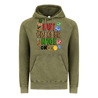 Vintage Olive Nutcracker mode on Vintage Hoodie - NancyCooperArtShop