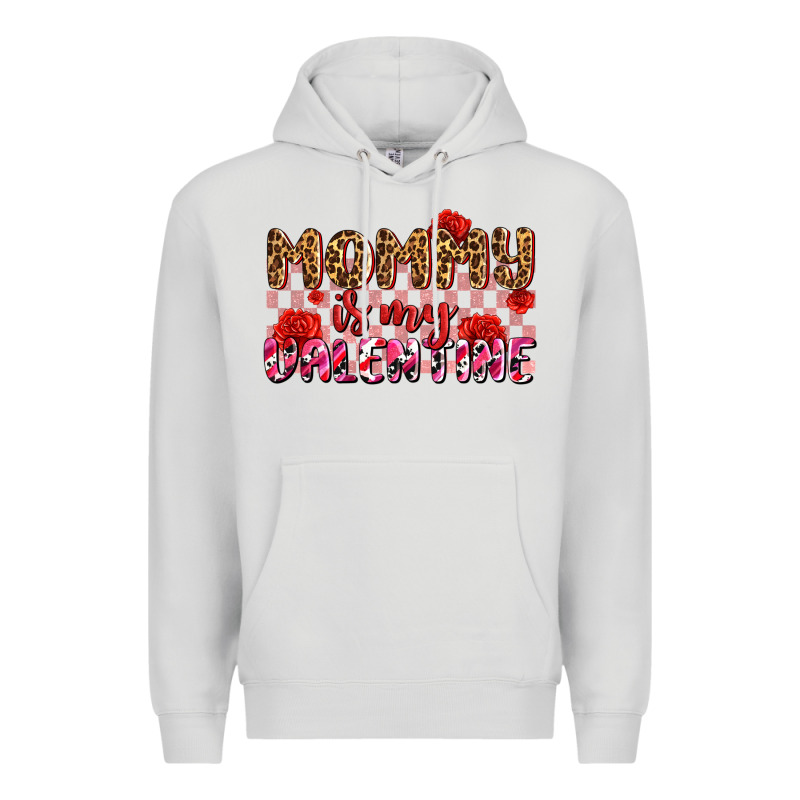 Mommy Is My Valentine Olıvıa Premium Hoodie by OliviaCreatesArt | Teevron