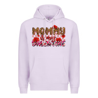 Lilac mommy is my valentine olıvıa Premium Hoodie - OliviaCreatesArt