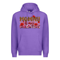 Purple mommy is my valentine olıvıa Premium Hoodie - OliviaCreatesArt
