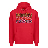 Red mommy is my valentine olıvıa Premium Hoodie - OliviaCreatesArt