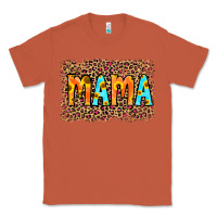 Copper Leopard Sunflower Mama Classic Tee - RanaPortraitStore