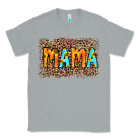 Heather Grey Leopard Sunflower Mama Classic Tee - RanaPortraitStore