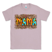 Lilac Leopard Sunflower Mama Classic Tee - RanaPortraitStore