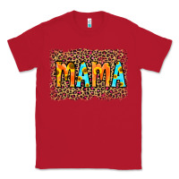 Red Leopard Sunflower Mama Classic Tee - RanaPortraitStore