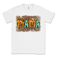 White Leopard Sunflower Mama Classic Tee - RanaPortraitStore
