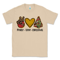 Mushroom peace love christmas Classic Tee - JahusDesignShop