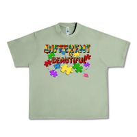 Oil Green different is beautiful Urban Heavy Tee - JahusDesignShop