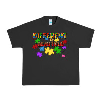 Pigment Black different is beautiful Urban Heavy Tee - JahusDesignShop