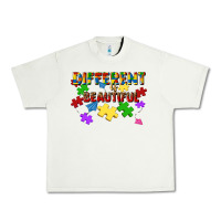 Pistachio different is beautiful Urban Heavy Tee - JahusDesignShop