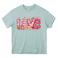 Arona love pink christmas tree cake Heavy Core Tee - Jasminsmagicworld