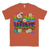 Copper Pride LGBTQ+ Love Wins Classic Tee - BundleAndBundleShop