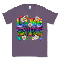 Lavender Pride LGBTQ+ Love Wins Classic Tee - BundleAndBundleShop