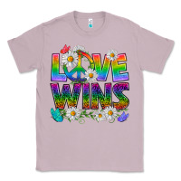 Lilac Pride LGBTQ+ Love Wins Classic Tee - BundleAndBundleShop
