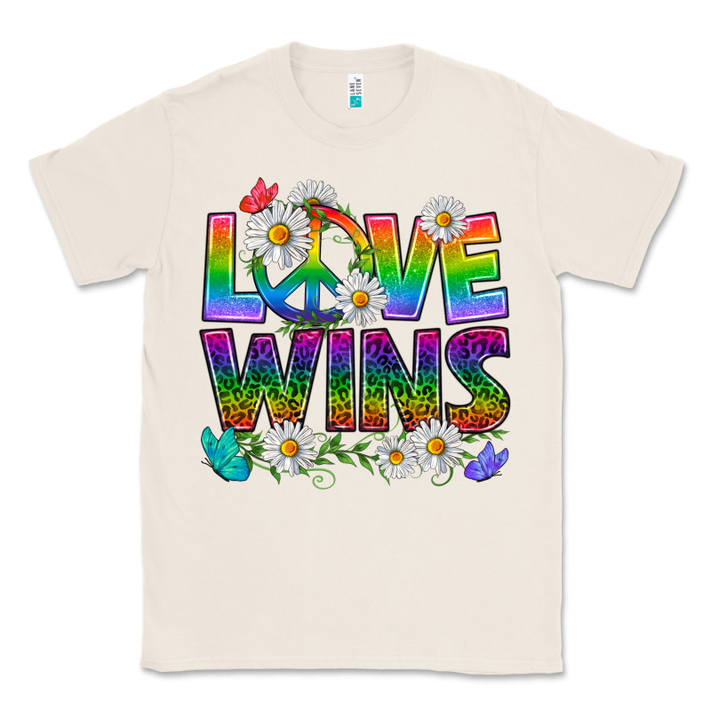 Pride Lgbtq+ Love Wins Classic Tee by BundleAndBundleShop | Teevron