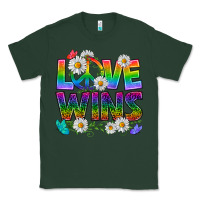 Sports Green Pride LGBTQ+ Love Wins Classic Tee - BundleAndBundleShop