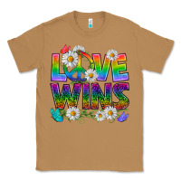 Toasted Coconut Pride LGBTQ+ Love Wins Classic Tee - BundleAndBundleShop