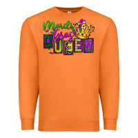 Carrot mardi gras queen Premium Sweatshirt - FaDigitalArtStudio