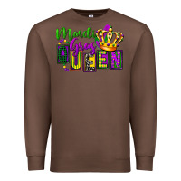 Chestnut mardi gras queen Premium Sweatshirt - FaDigitalArtStudio