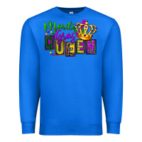 True Royal mardi gras queen Premium Sweatshirt - FaDigitalArtStudio