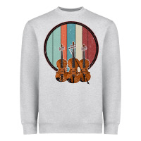 Heather Grey Violin Vintage Heavyweight Sweatshirt - Bettercallsaul