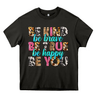 Asphalt be kind be true be you Heavy Core Tee - NancyCooperArtShop